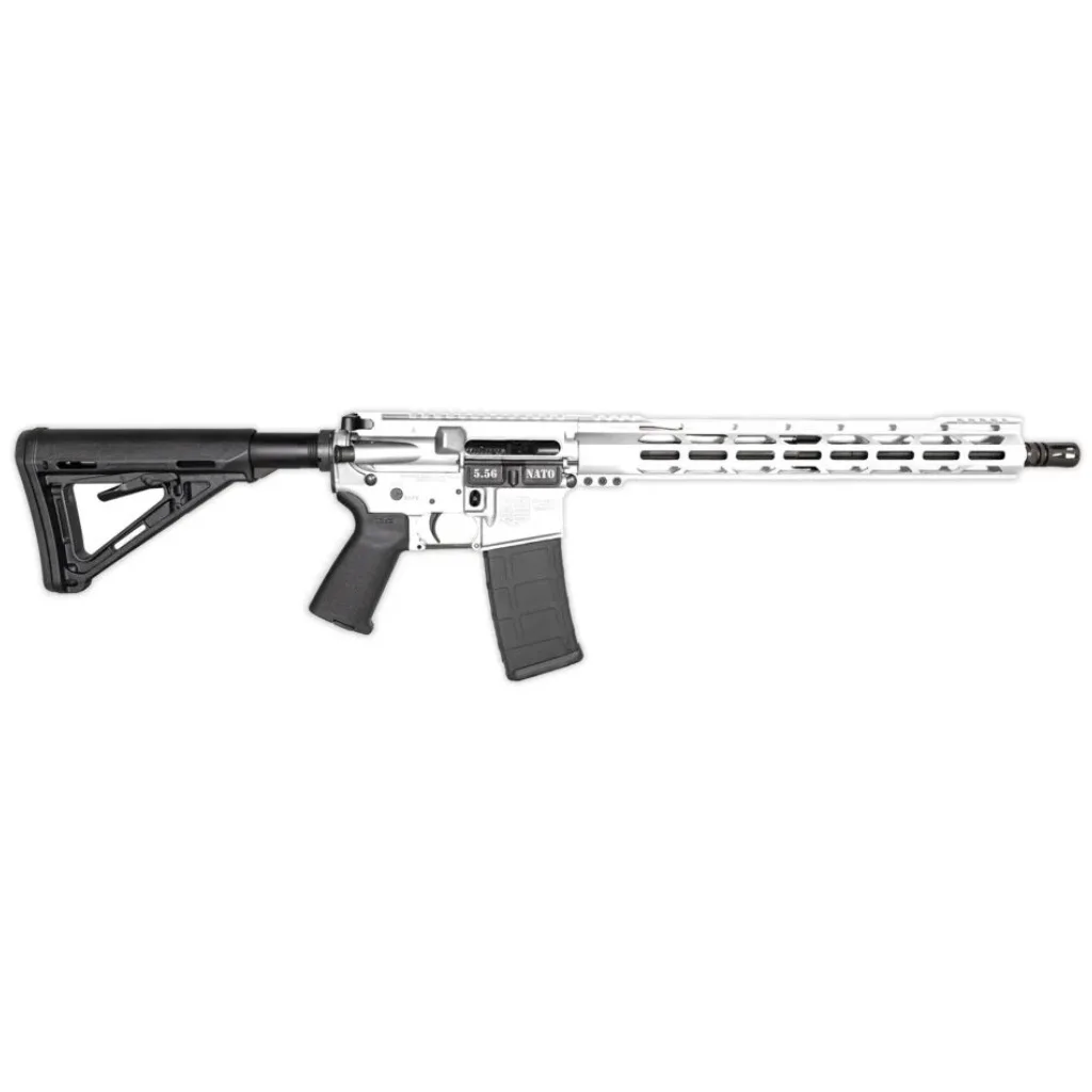 Diamondback Firearms DB15 5.56 NATO Rifle in White with 16-Inch Barrel and M-LOK Handguard