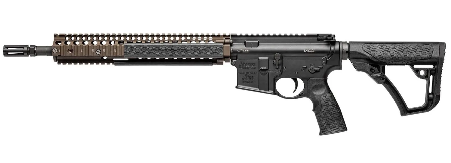 Daniel Defense DDM4A1 5.56mm FDE 14.5" NM Barrel AR-15 Platform Rifle