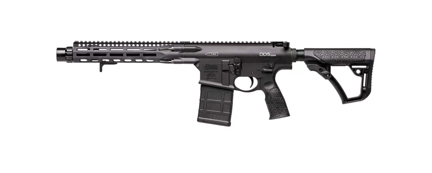 DANIEL DEFENSE DD5 SBR 308WIN 12.5" BLACK