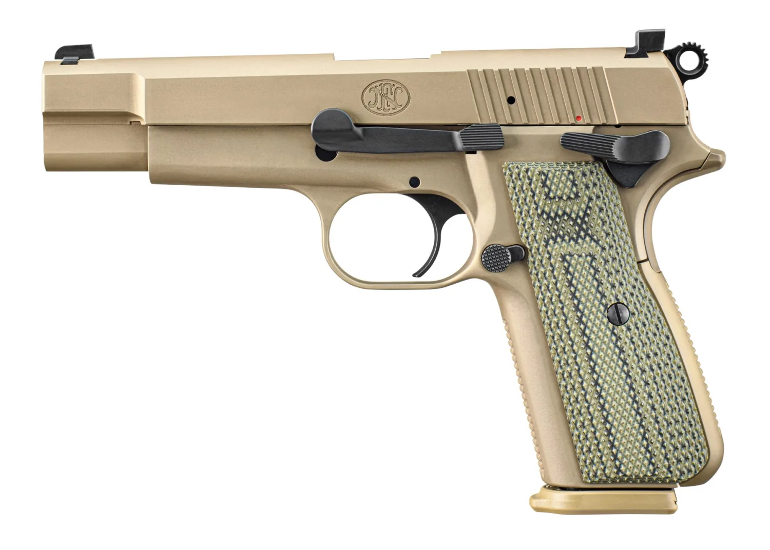 FN HIGH POWER 9MM FDE/OD 10+1