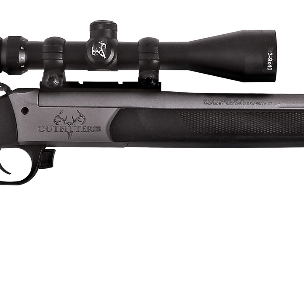 Traditions Outfitter G3 Single Shot Rifle 350 Legend 22 inch SS Package