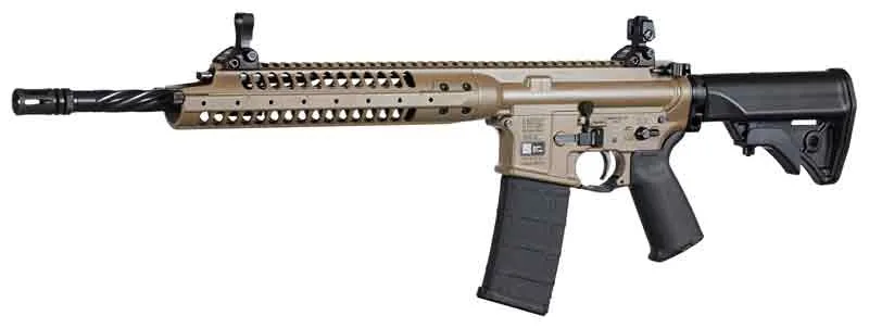 LWRC IC-A5 5.56 NATO Rifle showcasing advanced design and tactical features