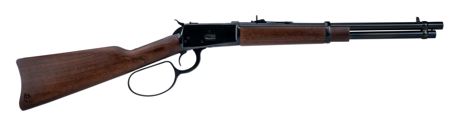 HERITAGE R92 44MAG LEVER - 8-SHOT 16.5"  BLUED HARDWOOD