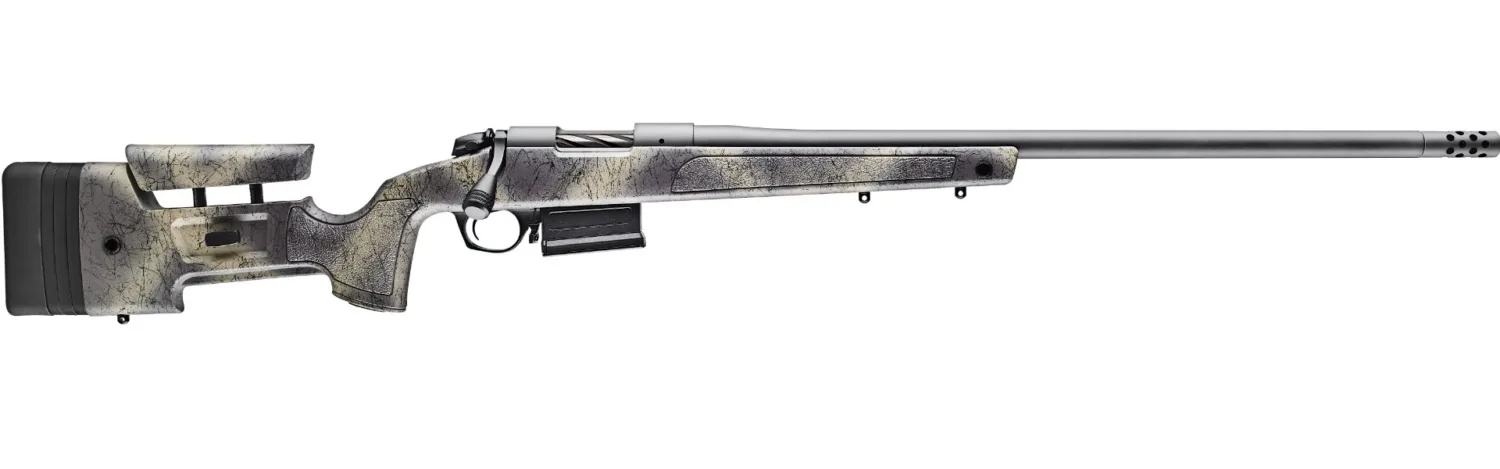 BERGARA B-14 HMR Wilderness 6.5 Creedmoor, 24in Barrel, Gray C-Kote, Mini Chassis Stock