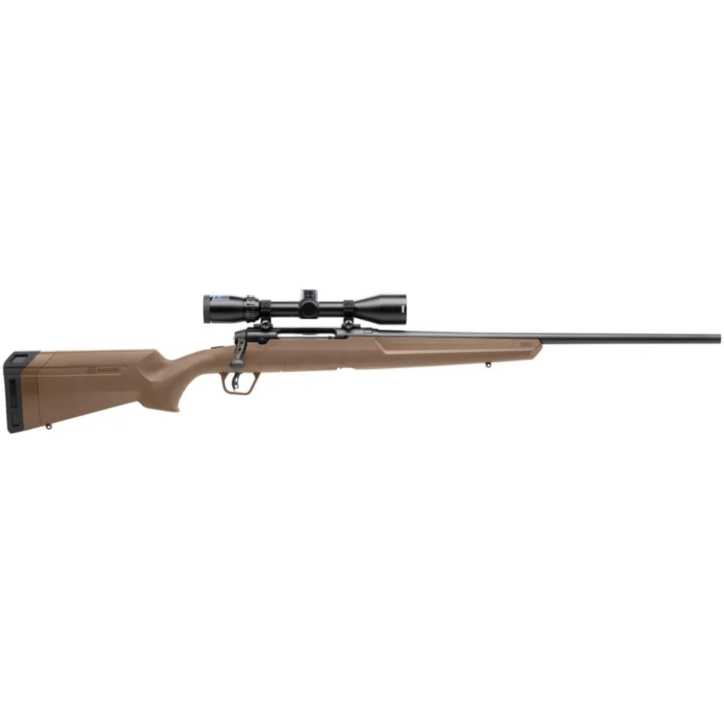 Savage Arms Axis II XP .308 Win FDE 22-inch Rifle Package with Weaver Scope