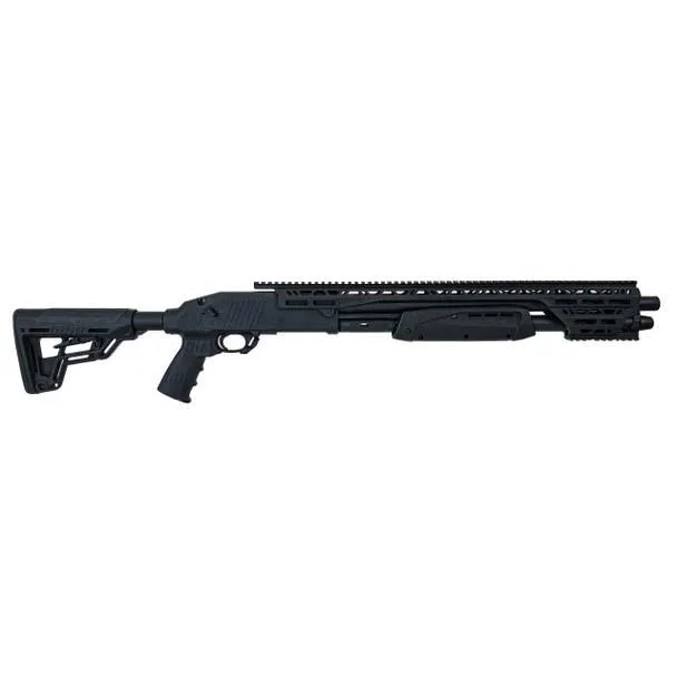 Standard Manufacturing SP12 Pump Shotgun 12ga 3" Chamber, 18.5" Barrel, 7rd Capacity, Black