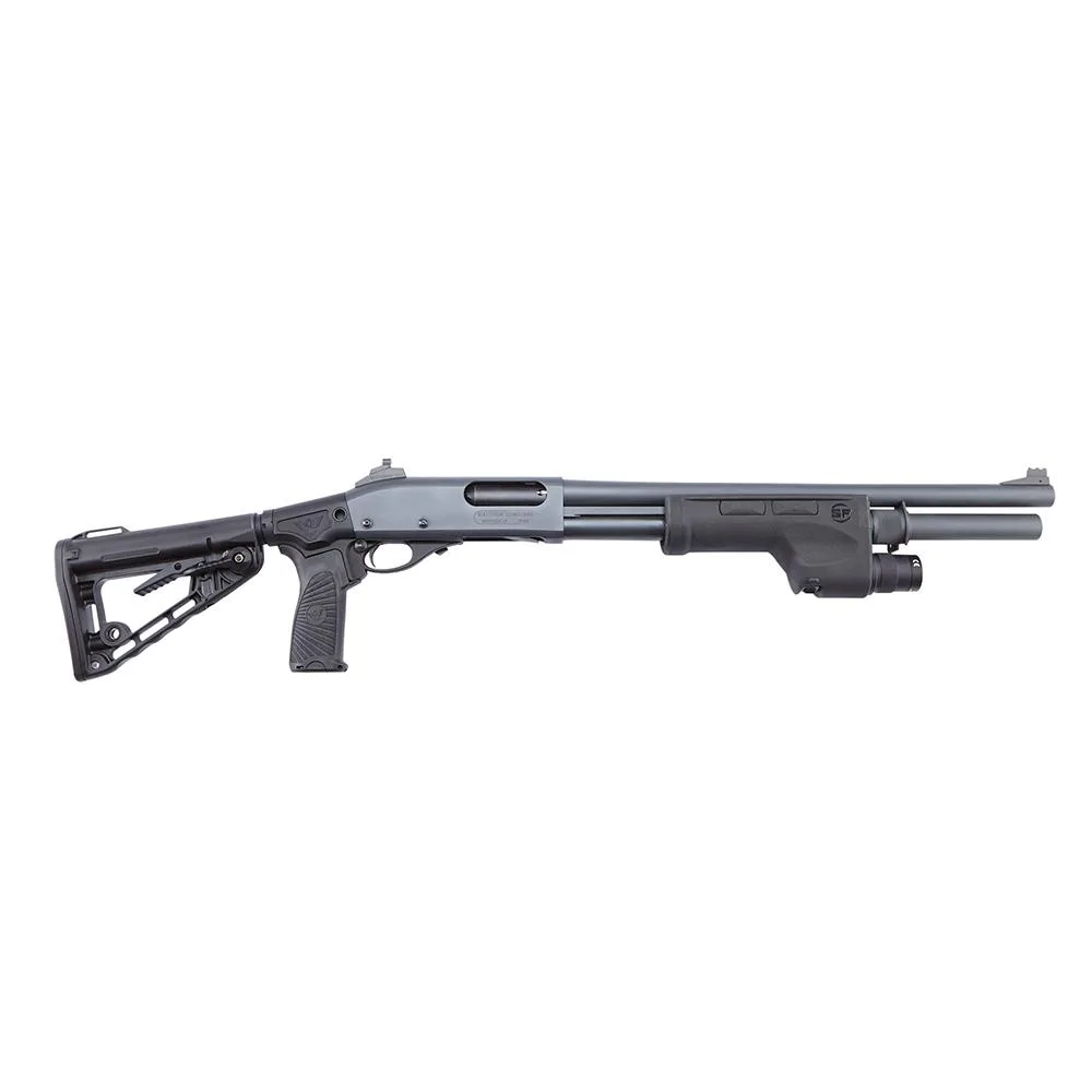 Wilson CQB Shotgun 12ga 3" Chamber, 18.5" Barrel, 6rd Capacity, Black Armor-Tuff