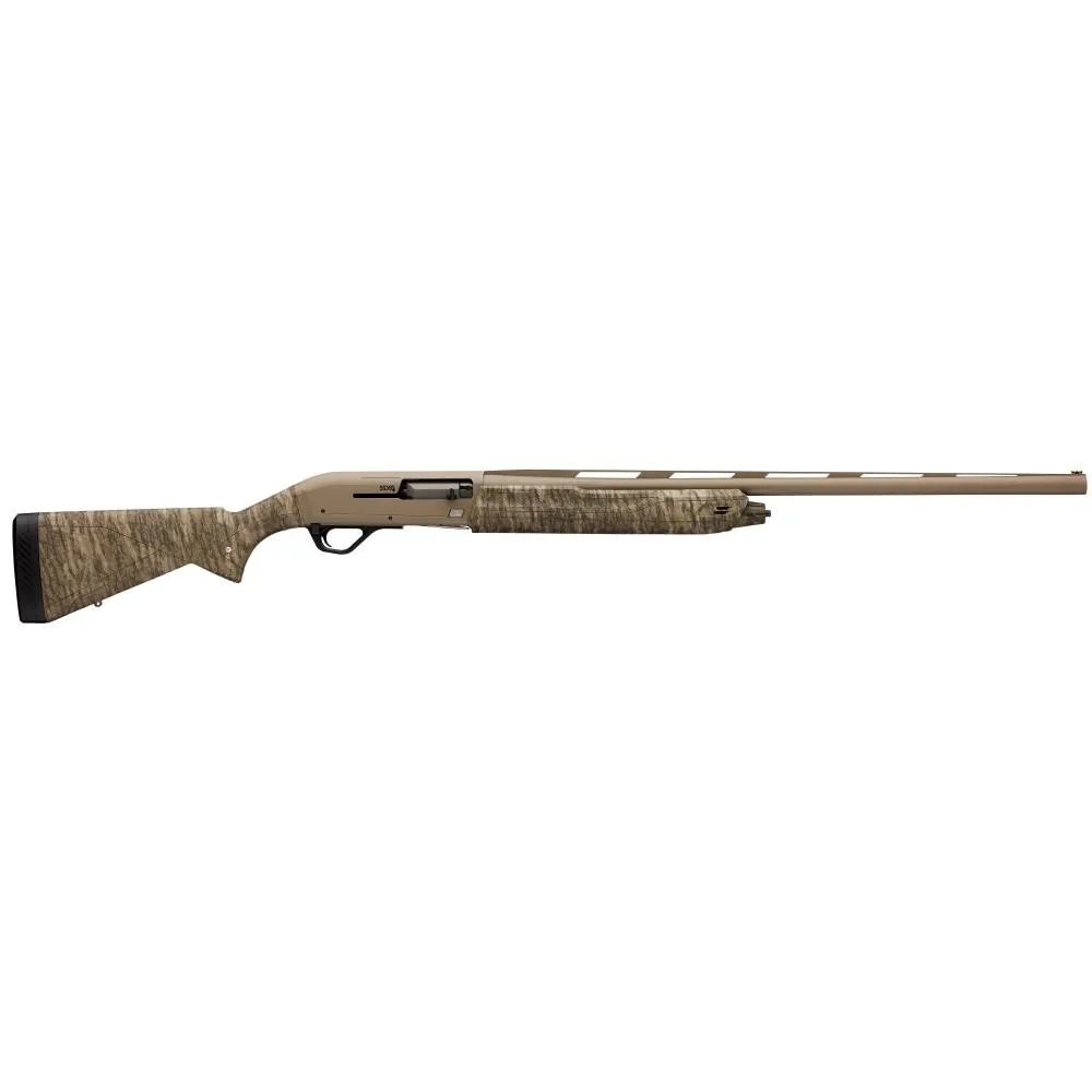 Winchester SX4 Hybrid Hunter 12 Gauge Shotgun with FDE Cerakote and Mossy Oak Bottomland camo