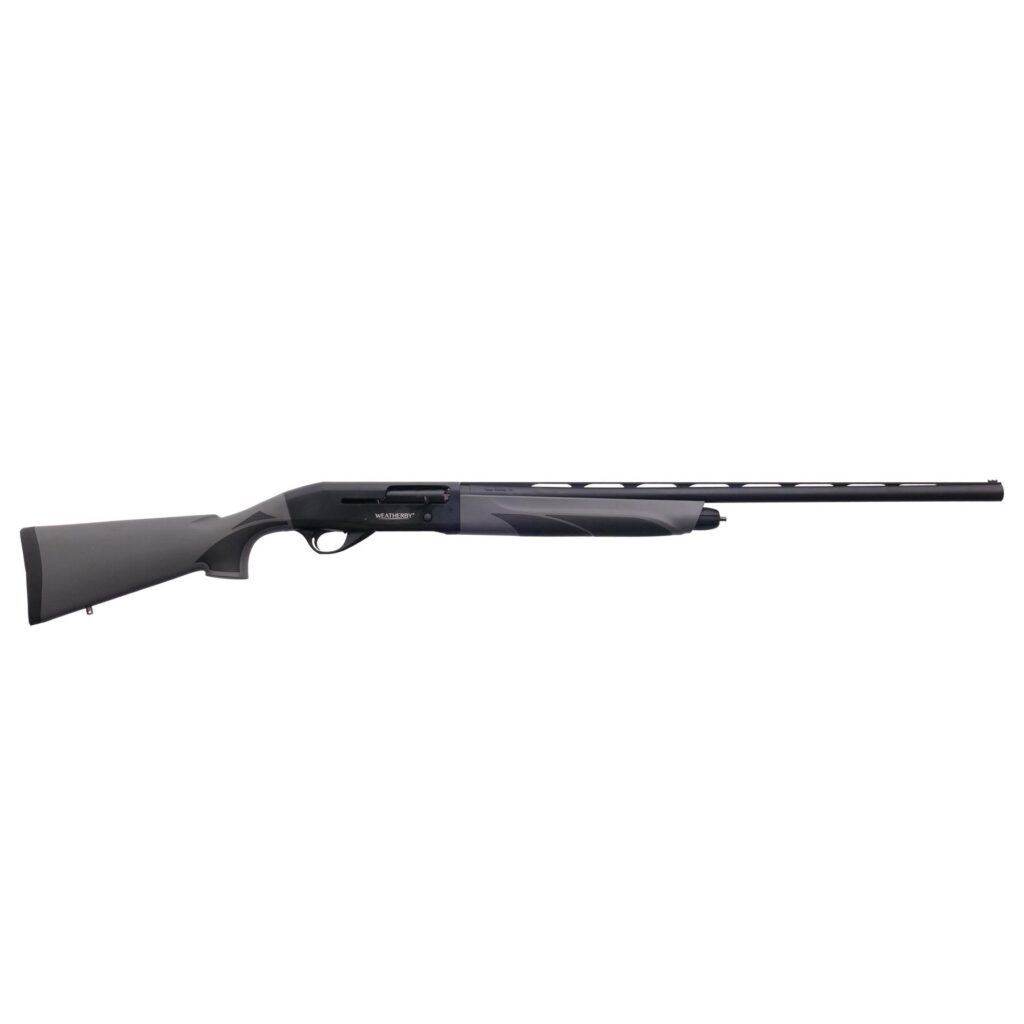 Weatherby Element Synthetic Shotgun - 12 Gauge, Inertia Operated, Black Synthetic Stock, 28" Barrel