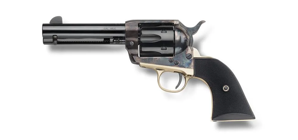 Pietta 1873 Gunfighter Handgun .45 Colt with Black Grips, 4.75" Barrel - 6rd Capacity