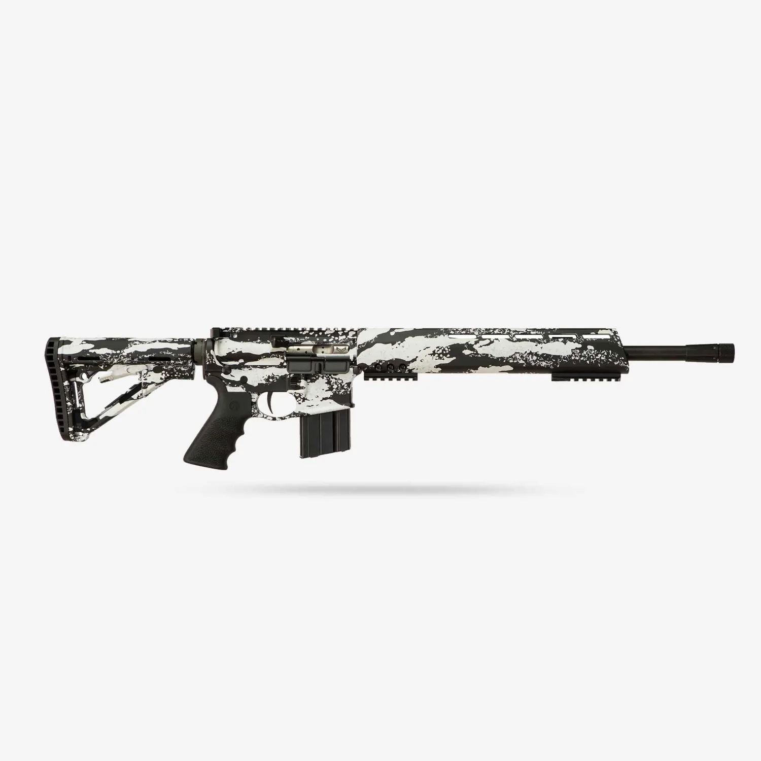 BRENTON SCOUT RIFLE 18" 223 REM SNOW CAMO ADJ