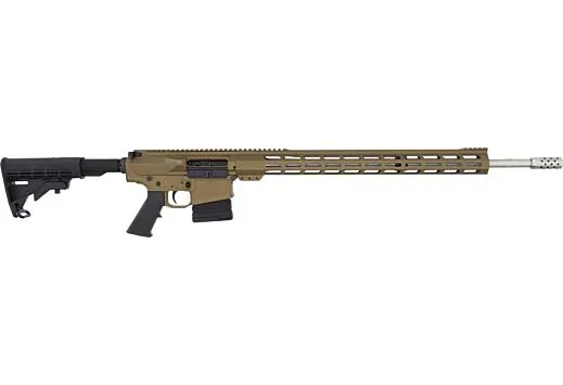 GLFA AR10 Rifle .243 WIN with 18" Stainless Barrel, Adjustable Stock, and Tactical Handguard