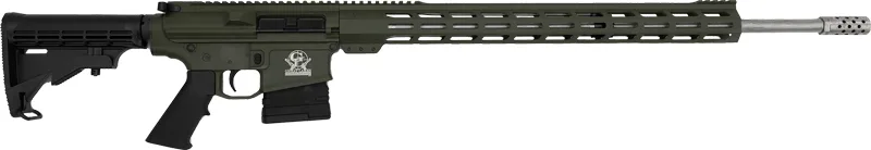 GLFA AR10 Rifle .243 WIN, 22-Inch Barrel, Precision Stock, 10-Round Mag