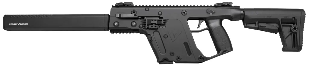 KRISS USA Vector CRB .45 ACP Rifle with 16-inch barrel, 10+1 capacity, in black