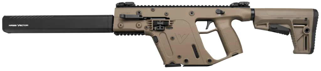 KRISS USA Vector CRB .45 ACP 16" 10+1 Rounds FDE Tactical Rifle