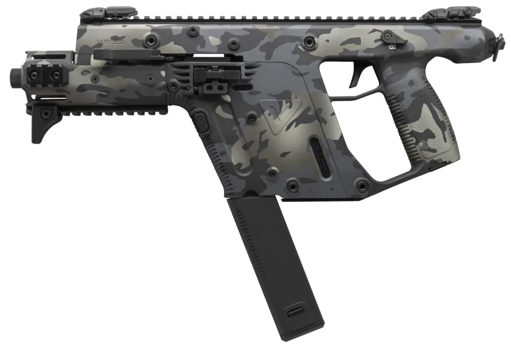 KRISS USA Vector SDP-E 9mm with 6.5 inch barrel in MultiCam Black finish