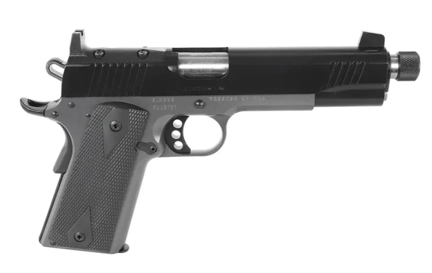 KIMBER CUSTOM LW SHADOW GHOST .45 ACP Lightweight 1911 Pistol with Stainless Slide and Rosewood Grips