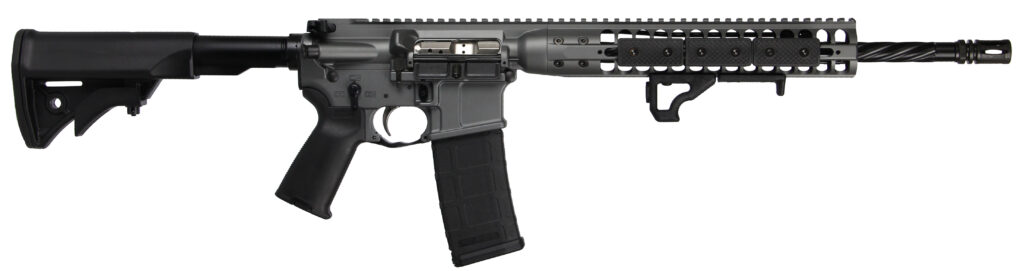 LWRC DI 5.56 Tactical Gray Rifle, 16.1" Barrel, 30+1 Capacity, Semi-Auto