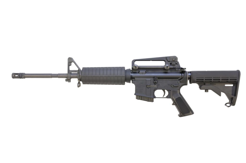 Bushmaster Patrolman 5.56 NATO 16 inch Barrel Semi-Automatic Rifle CA Compliant