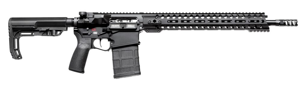 POF USA Revolution DI 308 Win Rifle with 16.5 inch Barrel, Black Finish