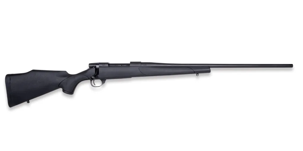 Weatherby Vanguard Obsidian 6.5-300 Wby Mag 26" Bolt Action Rifle with Grey Spiderweb Stock & Black Cerakote Finish