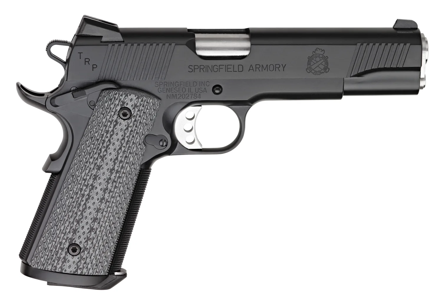 SPRINGFIELD ARMORY 1911 45 TRP SERVICE BLK NS