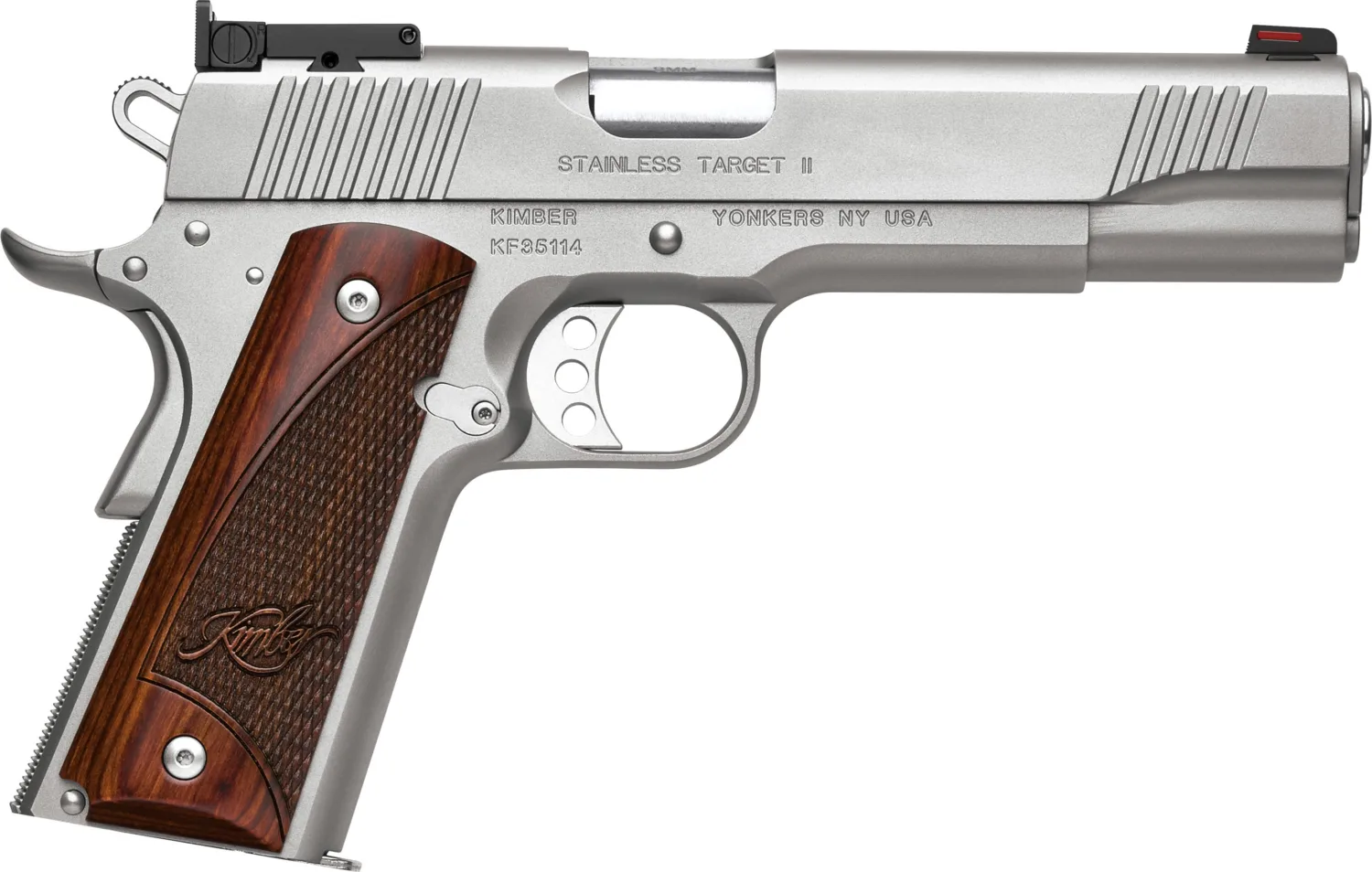 Kimber Stainless Target II 45 ACP 5 Inch Handgun - Precision Crafted Pistol