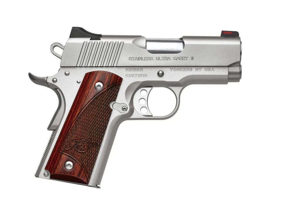 Kimber Stainless Ultra Carry II 45ACP 3-inch Barrel Compact Semi-Auto Pistol