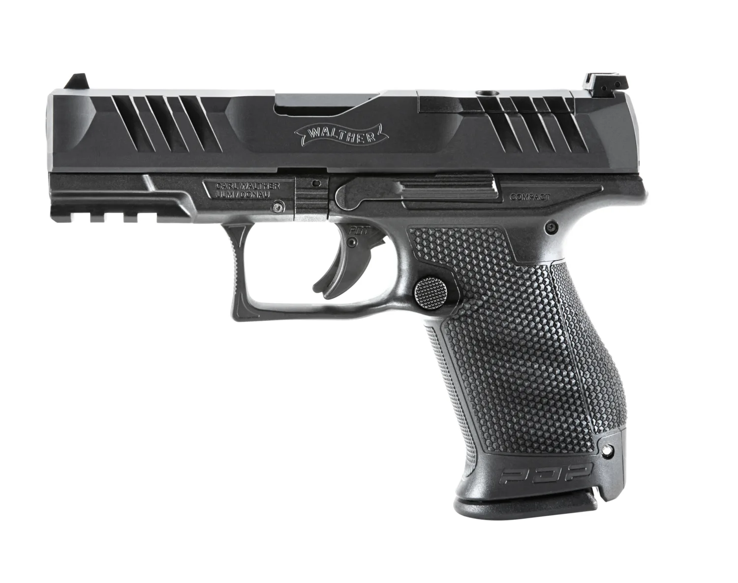 WALTHER ARMS PDP 9MM COMPACT 4" BLK OR 10+1