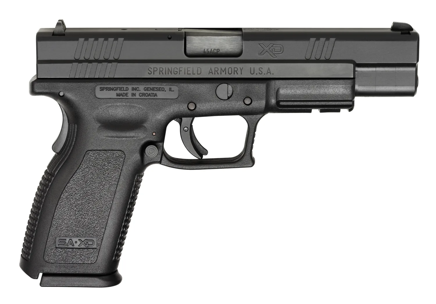 SPRINGFIELD ARMORY XD 45ACP BLACK 5" 10+1